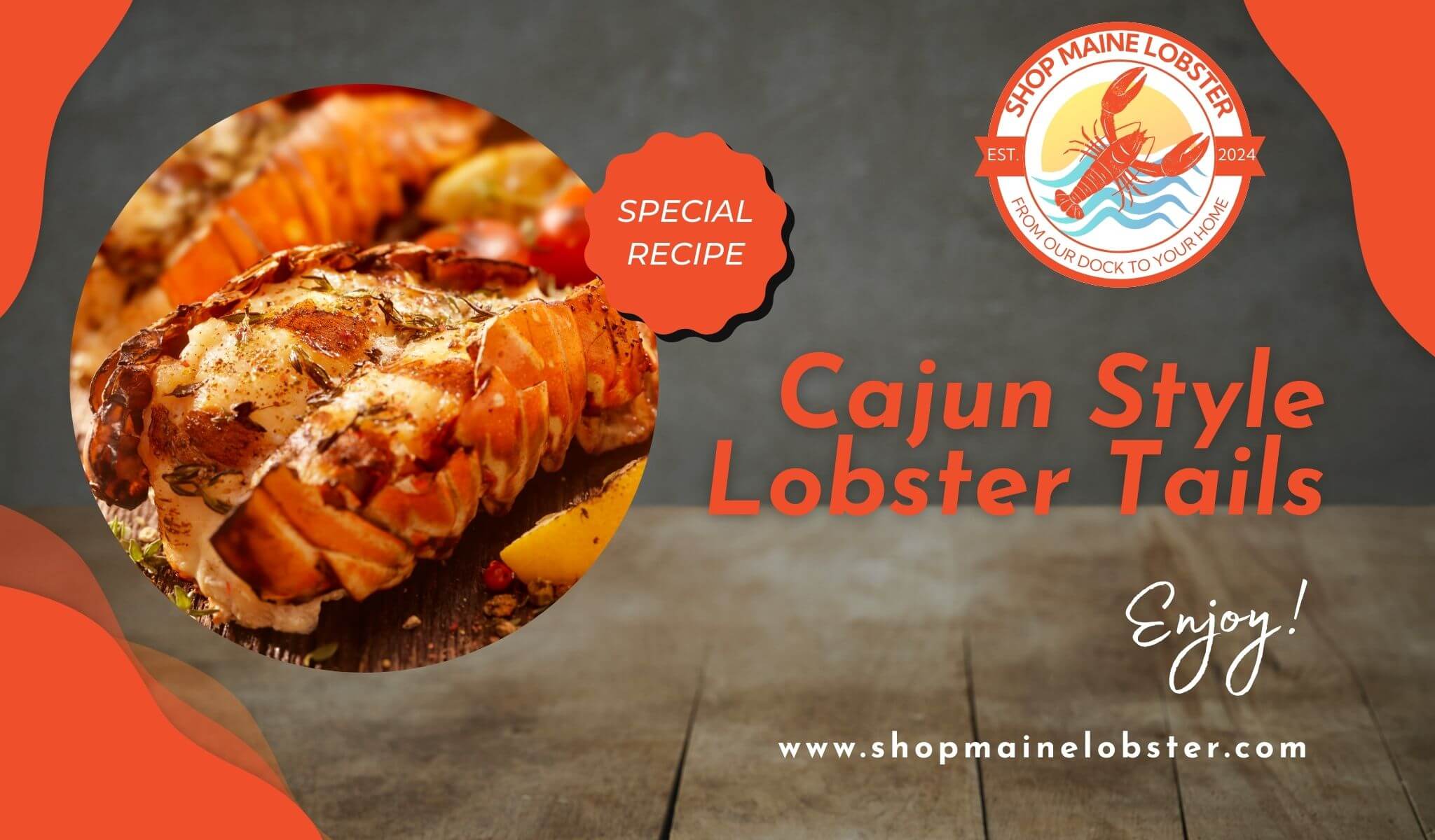 Lobster Meat Recipe Cajun Style by Shopmainelobster.com - get your lobster meat fresh home. Order online.